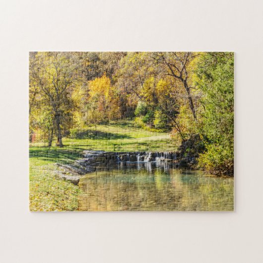 Serene Scene op Dogwood Creek Legpuzzel (Horizontaal)