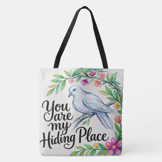 Serene Schets Tote Bag (Voorkant)