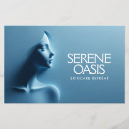 Serene Schoonheid Huidverzorging, Massage, Spa Flyer