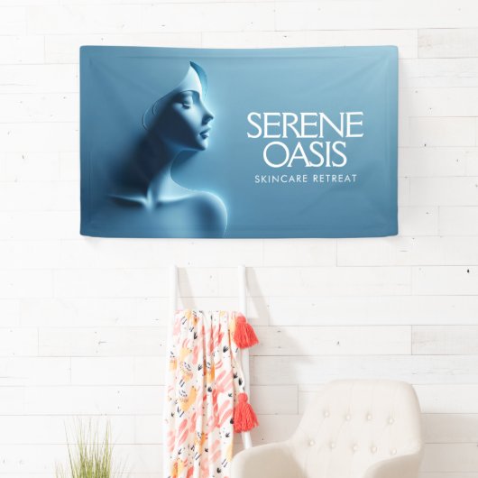 Serene Schoonheid Huidverzorging, Massage, Spa Spandoek (Insitu)