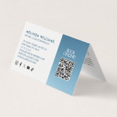 Serene Schoonheid Huidverzorging, Massage, Spa Visitekaartje (Achterkant)