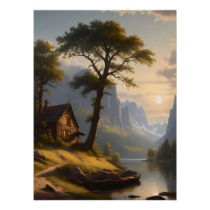 serene schuilplaats perfect poster