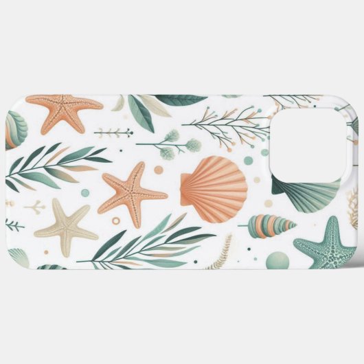 Serene Sealife Case-Mate iPhone Case (Achterkant (horizontaal))
