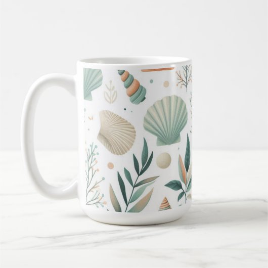 Serene Sealife Koffiemok (Links)