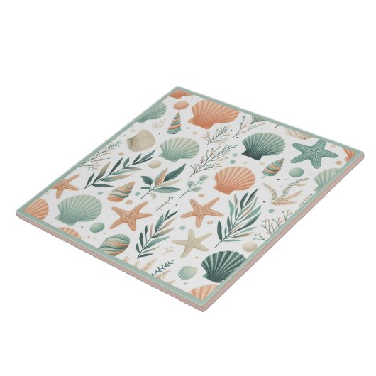 Serene Sealife Tegeltje (Zijkant)