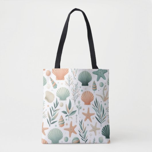 Serene Sealife Tote Bag (Voorkant)