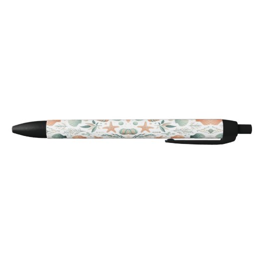 Serene Sealife Zwarte Inkt Pen (Bodem)