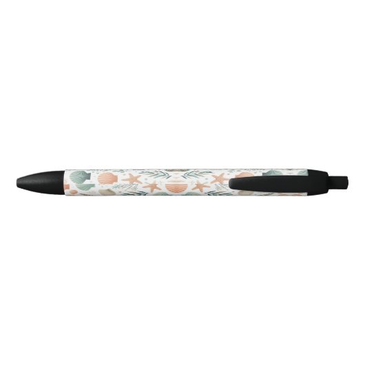 Serene Sealife Zwarte Inkt Pen (Achterkant)