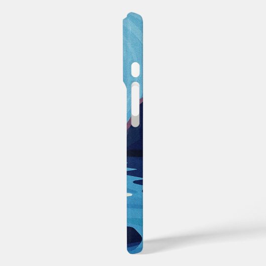 Serene Seascape Design Case-Mate iPhone Case (Achterkant / Links)