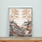 Serene Sereniteit: Een Rustig Tapijt van de Natuur Poster