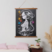 serene sereniteit hangend wandkleed (Slaapkamer)