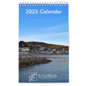 Serene Shores 2025 Kalender één pagina klein (Hoes)