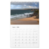 Serene Shores 2025 Kalender één pagina klein (Mar 2026)