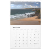 Serene Shores 2025 Kalender medium van één pagina (Mar 2026)
