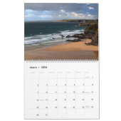 Serene Shores 2025 Kalender twee pagina's groot (Mar 2026)