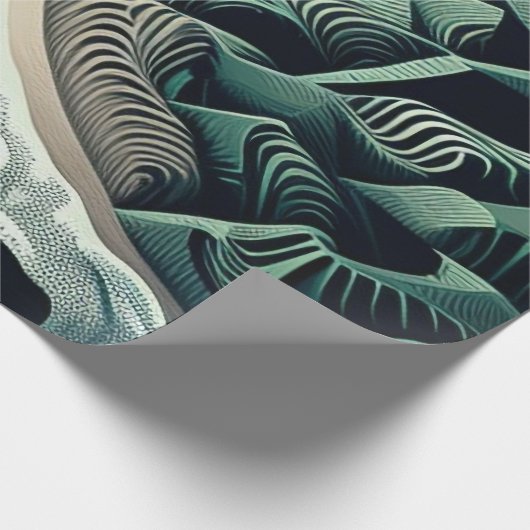 Serene Shores Cadeaupapier (Hoek)