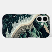 Serene Shores Case-Mate iPhone Case (Achterkant (horizontaal))