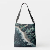 Serene Shores Crossbody Tas (Achterkant)