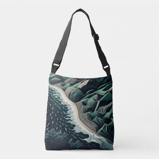Serene Shores Crossbody Tas (Voorkant)