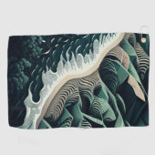 Serene Shores Golfhanddoek (Horizontaal)