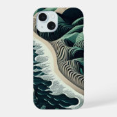 Serene Shores iPhone 15 Case (Achterkant)