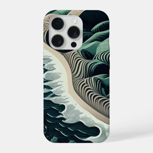 Serene Shores iPhone Hoesje (Achterkant)