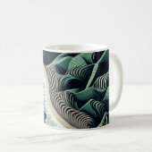 Serene Shores Koffiemok (Voorkant rechts)