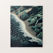 Serene Shores Legpuzzel (Verticaal)