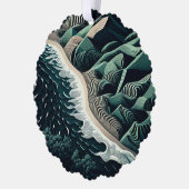 Serene Shores Ornament Kaart (Links)