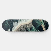 Serene Shores Persoonlijk Skateboard (Horizontaal)