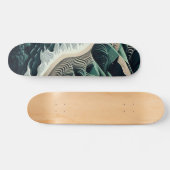 Serene Shores Persoonlijk Skateboard (Horizontaal)