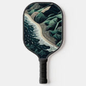 Serene Shores Pickleball Paddle (Voorkant)