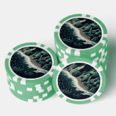 Serene Shores Poker Chips (Opstapeling)