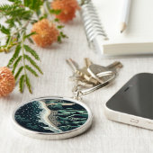Serene Shores Sleutelhanger (Zijkant)