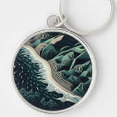 Serene Shores Sleutelhanger (Voorkant)