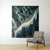 Serene Shores Wandkleed (In situ)