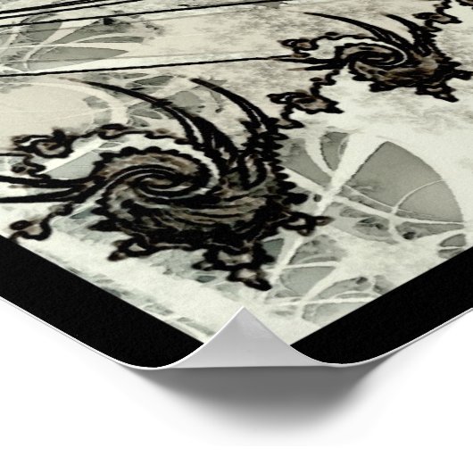 Serene Spirals Poster (Hoek)