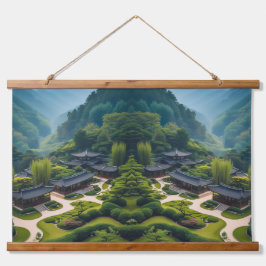 "Serene stijl – Natuur-geïnspireerde decoratieve Hangend Wandkleed