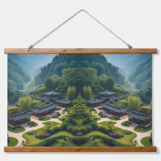 "Serene stijl – Natuur-geïnspireerde decoratieve Hangend Wandkleed