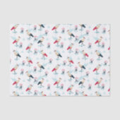 Serene Stork Sanctuary - Elegante vijverscène Tissuepapier (Voorkant)