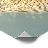 Serene Sun Illustration Wall Art Poster (Hoek)