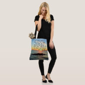 SERENE SUNRISE JEREMIAH 29:11 ONTWERP VAN SCHERPEN TOTE BAG (Op model)