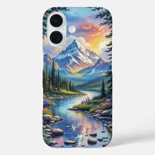 Serene Sunset Beach Case-Mate iPhone Case (Achterkant)