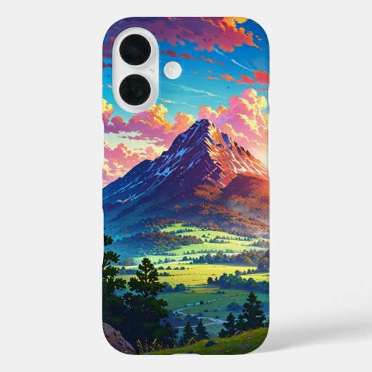 Serene Sunset Mountains Case-Mate iPhone Case (Achterkant)