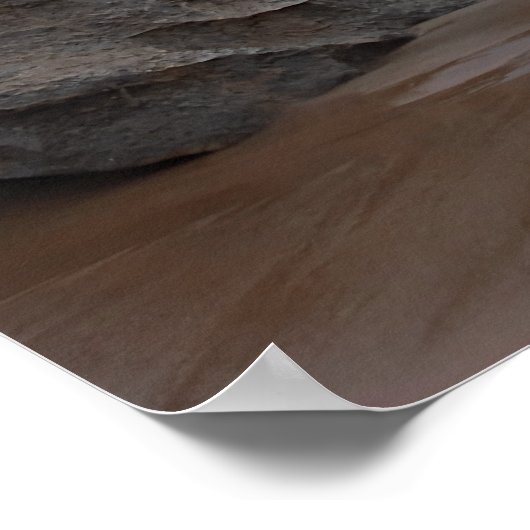 Serene Sunset Shore Poster (Hoek)