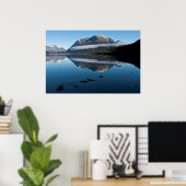 Serene Trail Lake Poster (Thuiskantoor)
