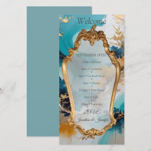 Serene Tranquility Ikebana Japanse thema (Voorkant / Achterkant)