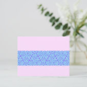 Serene Triangle Knot Band Briefkaart (Staand voorkant)