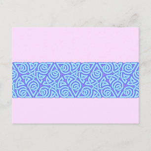 Serene Triangle Knot Band Briefkaart