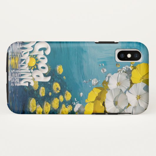 Serene Ukiyo-e Case-Mate iPhone Case (Achterkant (horizontaal))